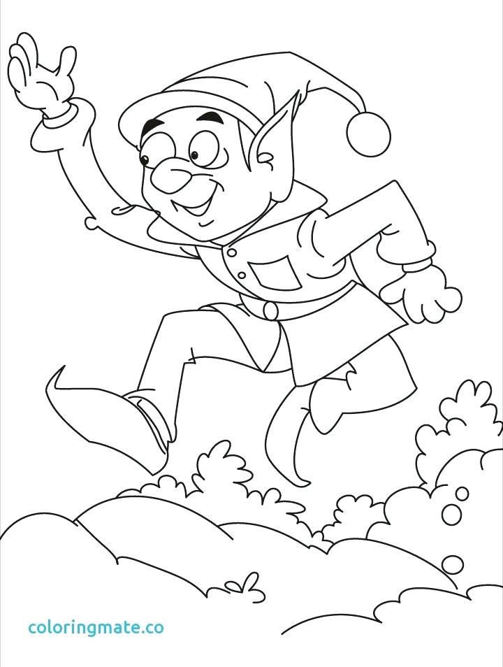720x954 Elf Coloring Pages Elf Coloring Page Inspirational Free Coloring
