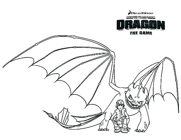600x464 Night Fury Coloring Page Setcard Top Models Colouring Pages