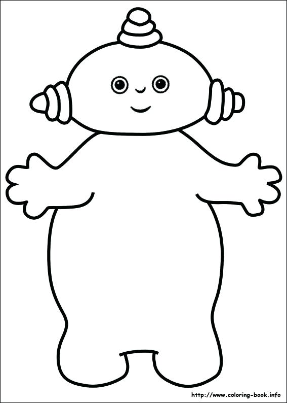 567x794 In The Night Garden Coloring Pages In The Night Garden Coloring