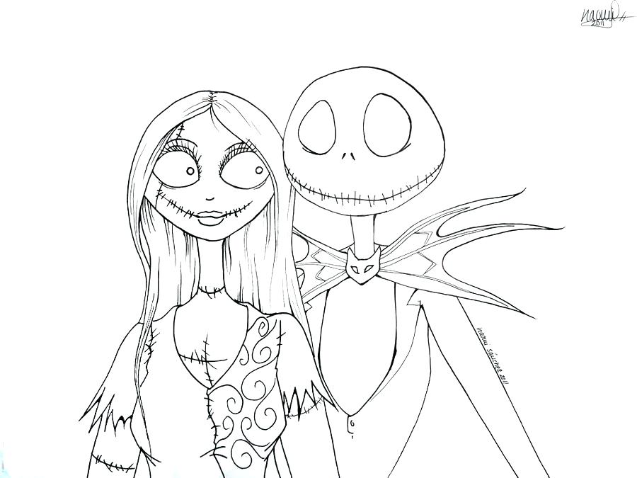 900x675 Nightmare Before Christmas Coloring Sally From Nightmare Before