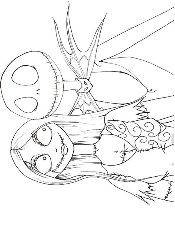 564x798 Nightmare Before Christmas Coloring Pages Luxury Free Printable