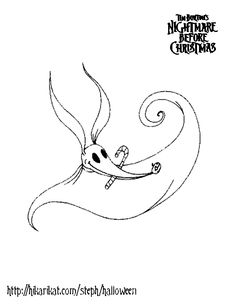 236x305 The Nightmare Before Christmas Coloring Pages
