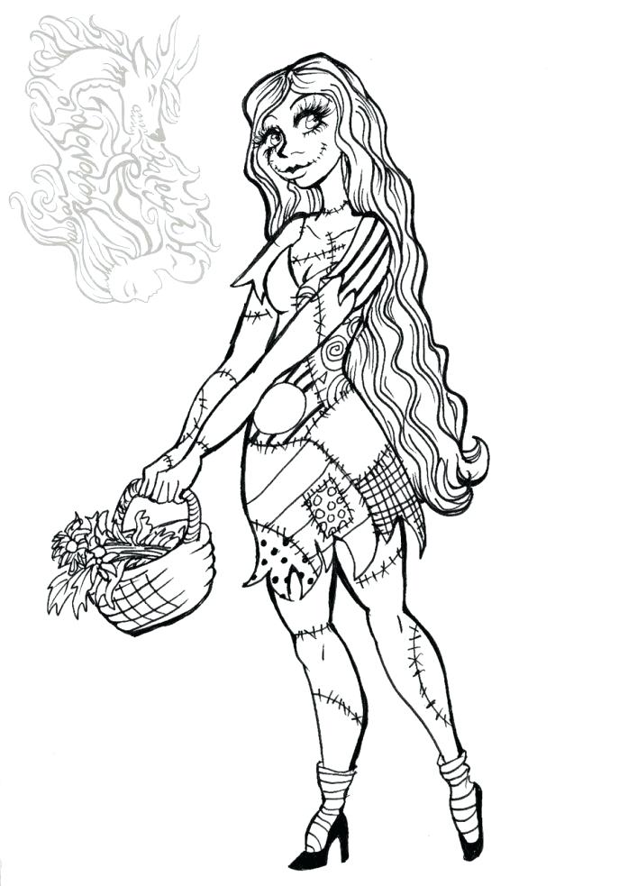 687x983 Night Before Christmas Coloring Pages Nightmare Before Color Pages