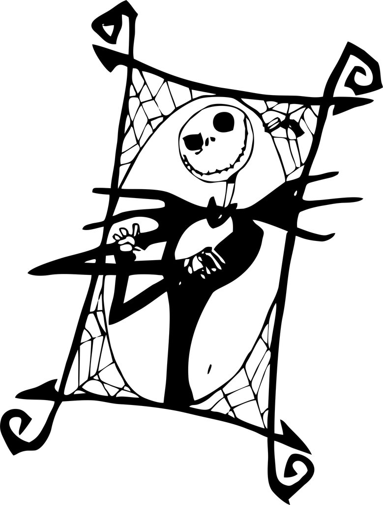 779x1025 Jack Skellington Coloring Pages