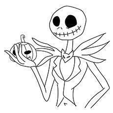 230x230 Nightmare Before Christmas Coloring Page Coloring Pages