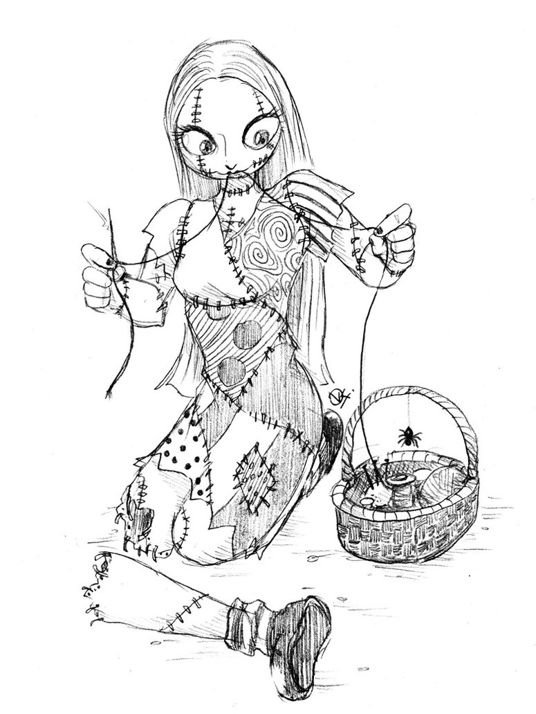 775x1031 Nightmare Before Christmas Jack Coloring Pages To Download