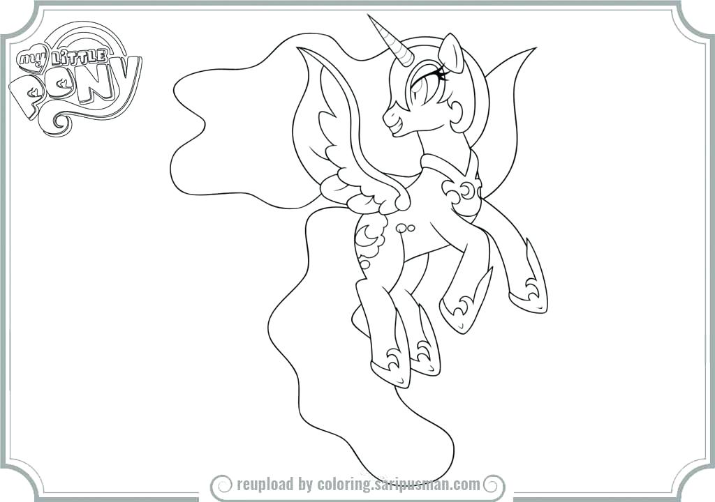 1024x720 Nightmare Moon Coloring Pages Many Interesting Nightmare Moon