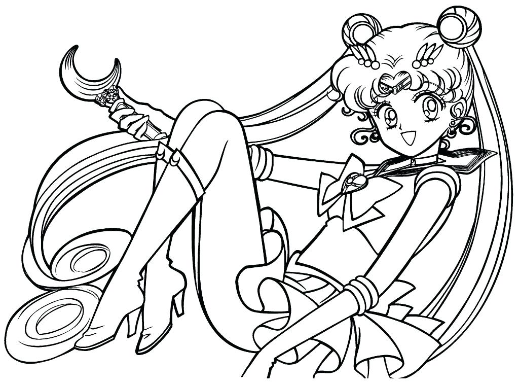1024x759 Moon Coloring Pages Free Printable Sailor Moon Coloring Pages