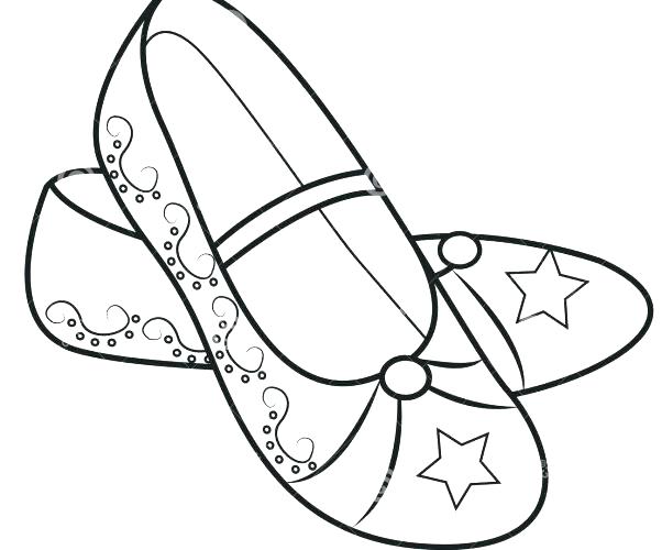 602x500 Jordan Shoes Coloring Pages Shoe Coloring Pages Medium Size