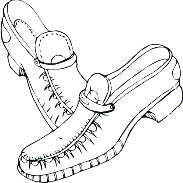 600x600 Coloring Pages Shoes Running Shoe Coloring Page Coloring Page
