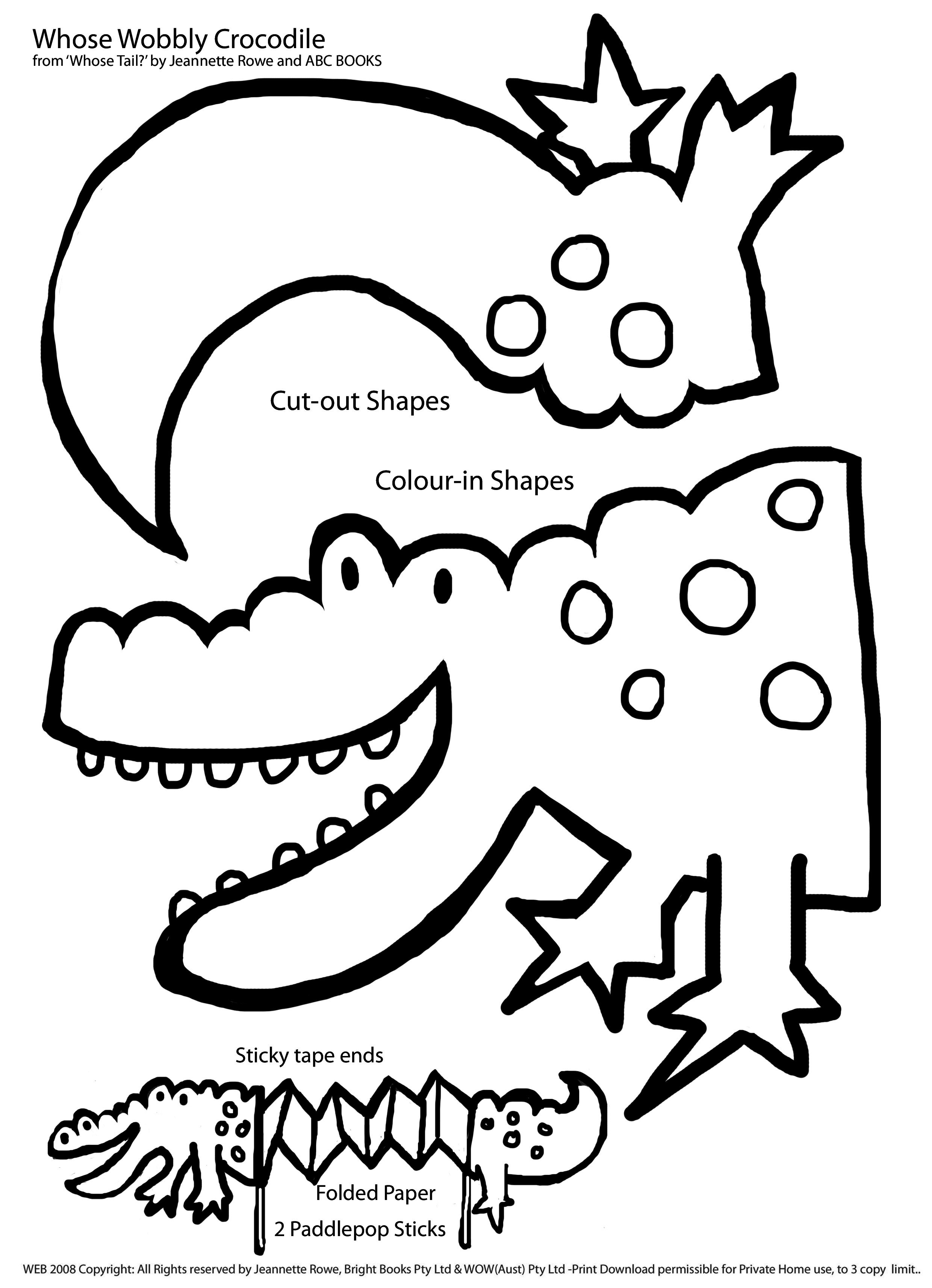 2480x3425 C Is For Crocodile Coloring Page Alligator Puppet Colouring