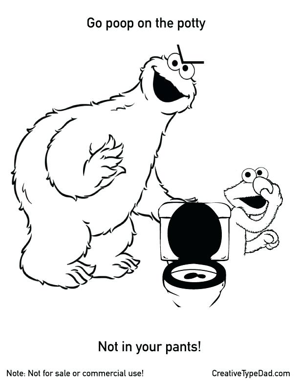 612x792 Potty Training Coloring Pages Bestofcoloringcom Coloring Pages