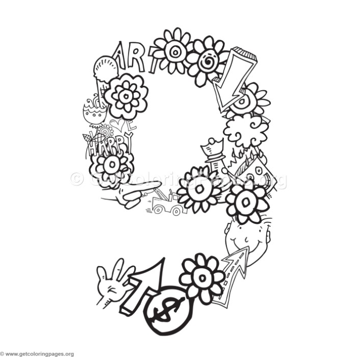 700x700 Letter Coloring Pages For Adults