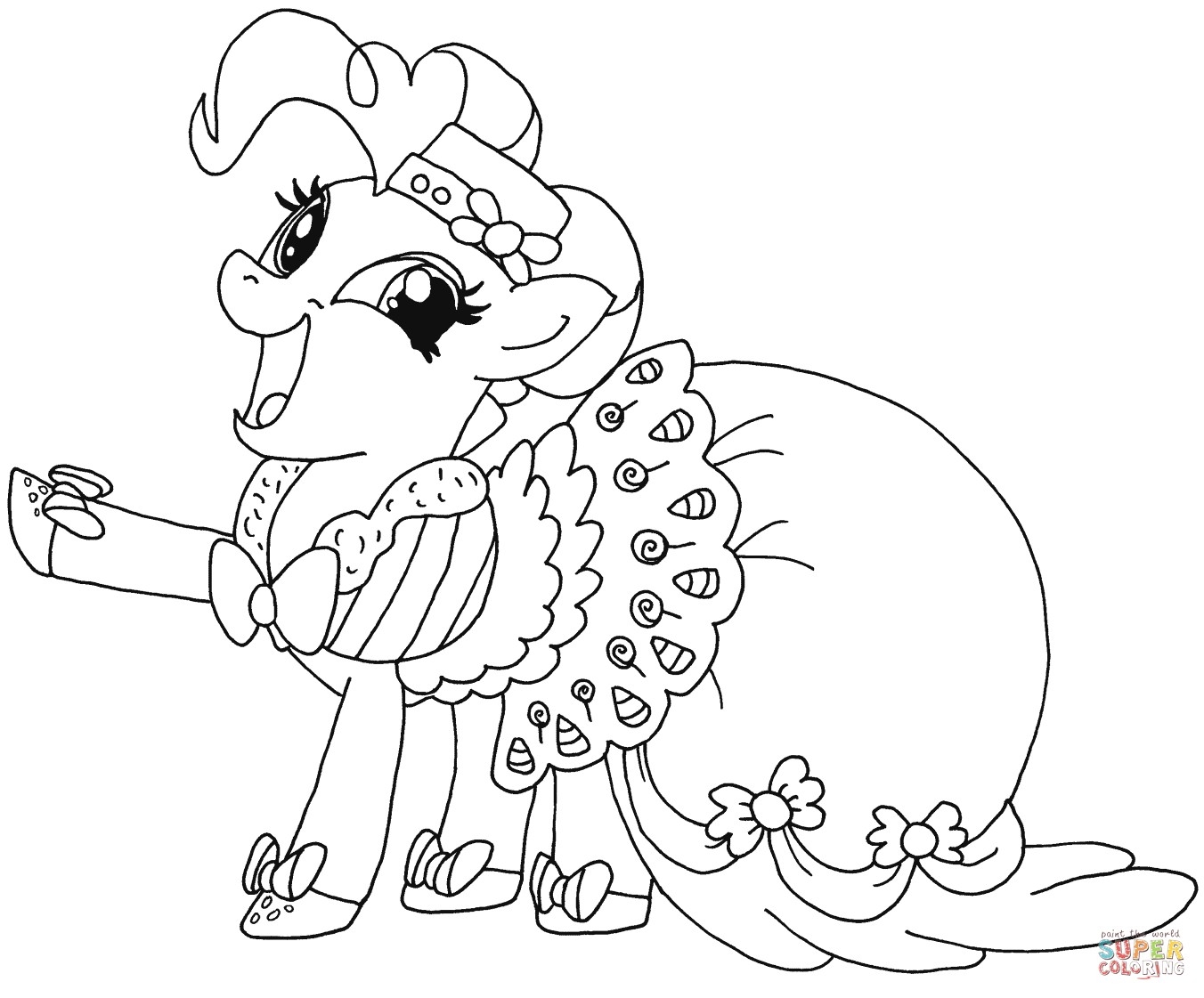 1352x1121 Pinky Pie Coloring Pages Gallery Coloring For Kids