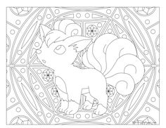 236x182 Adult Pokemon Coloring Page Ninetales Coloring Pages