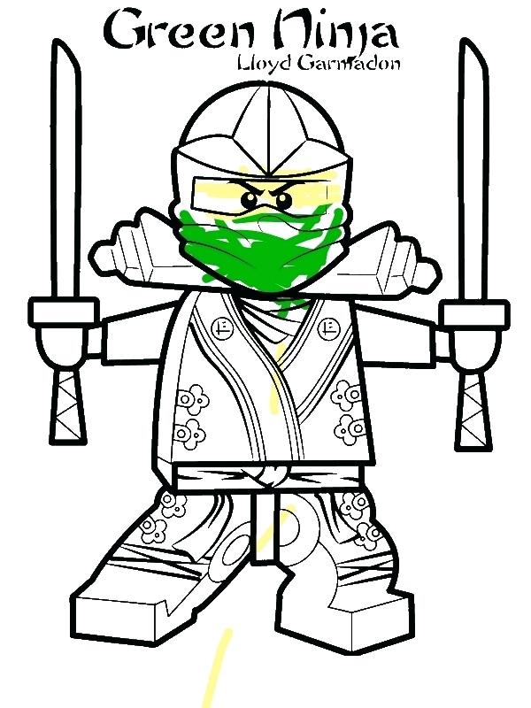 600x800 Ninja Coloring Pages Green Ninja Coloring Page Ninjago Coloring