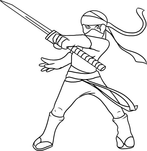 600x616 Ninja Coloring Pages Luxury Ninja Coloring Pages Free Printable
