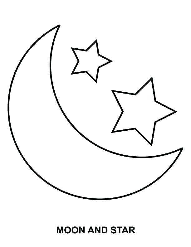 612x792 Stars Coloring Pages Moon Star Wars Coloring Pages Pdf