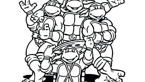 585x329 Ninja Turtle Color Sheets Coloring Sheets Ninja Turtles Coloring