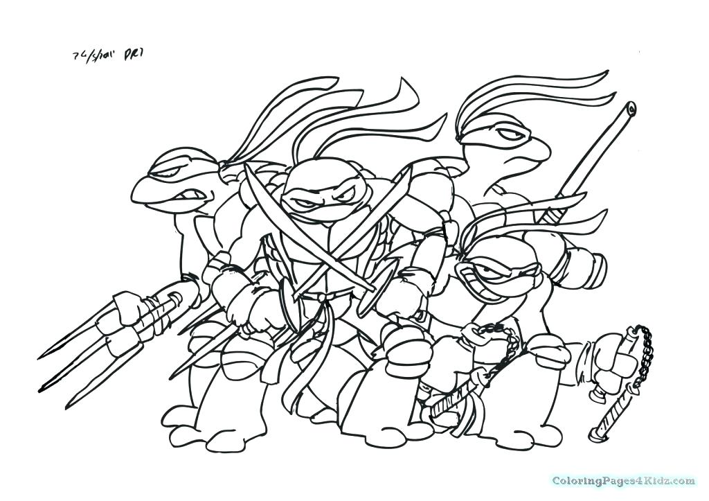 1024x723 Ninja Turtle Coloring Sheets Teenage Coloring Pages Teenage Mutant