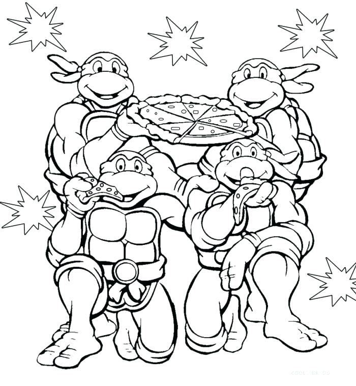 700x758 Teenage Mutant Ninja Turtles Christmas Coloring Pages Book Free