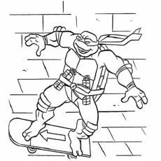 230x230 Top Free Printable Ninja Turtles Coloring Pages Online