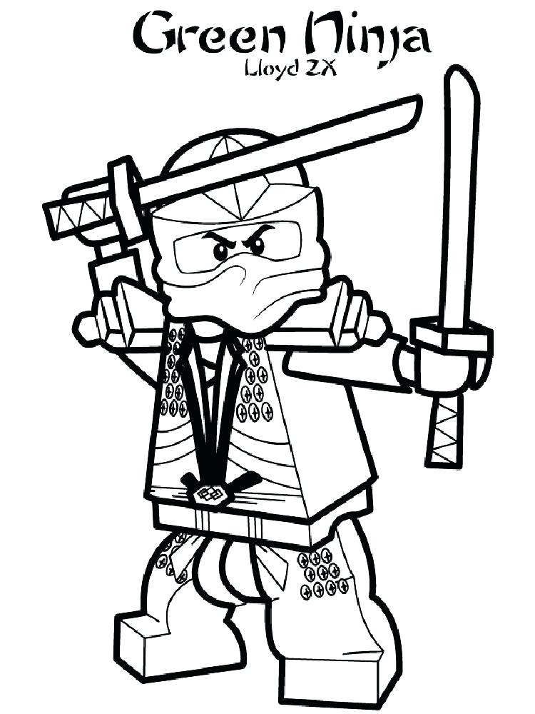 750x1000 Ninja Coloring Sheets