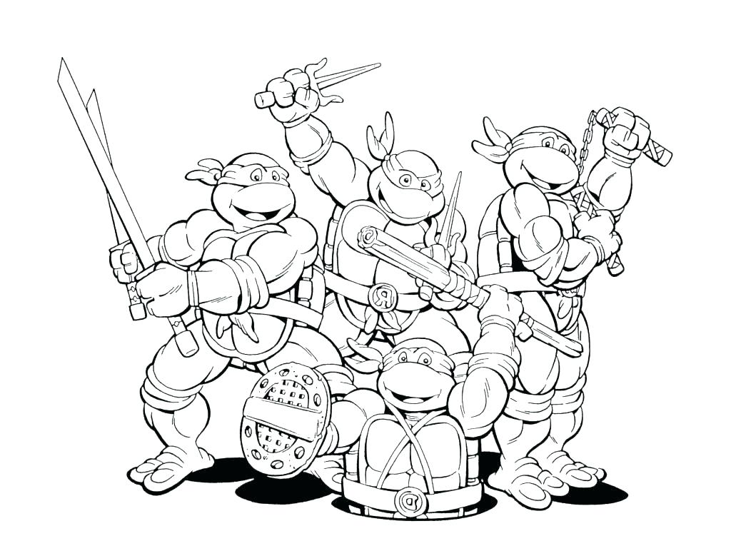 1024x765 Coloring Pages Ninja Turtles Mutant Ninja Turtles Coloring Pages