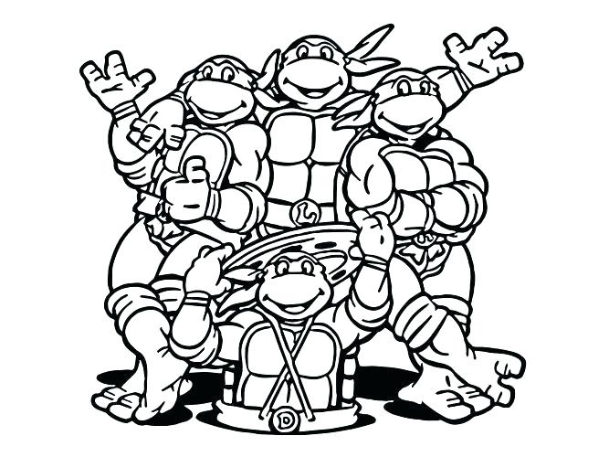 667x500 Ninja Coloring Pages Pdf