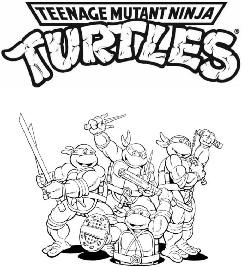 928x1024 Coloring Pages Teenage Mutant Ninja Turtles Coloring Pages Ninja