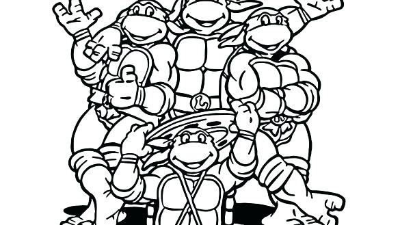 585x329 Turtle Coloring Book Ninja Turtle Coloring Pages Girl Printable