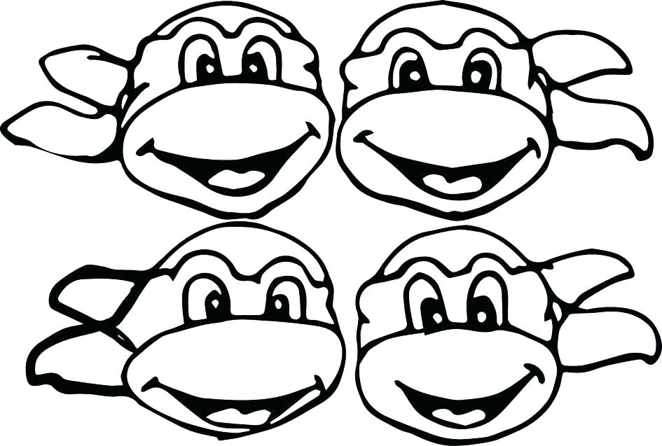 945x637 Free Turtle Coloring Pages