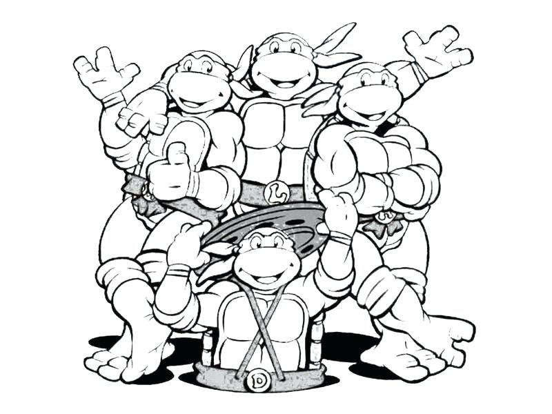 800x600 Ninja Turtles Coloring Pages To Print Free Ninja Turtle Coloring
