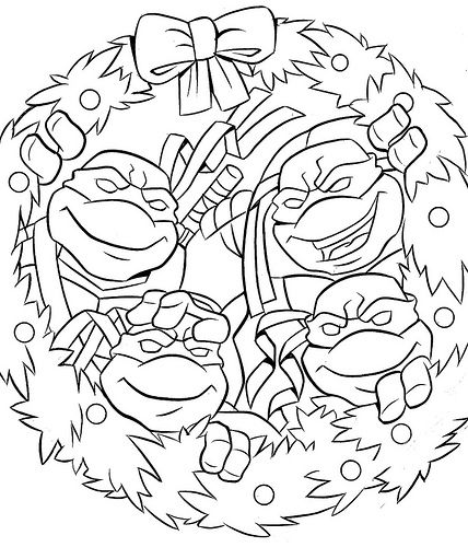 428x500 Ninja Turtles Michelangelo Coloring Pages Teenage Mutant Ninja