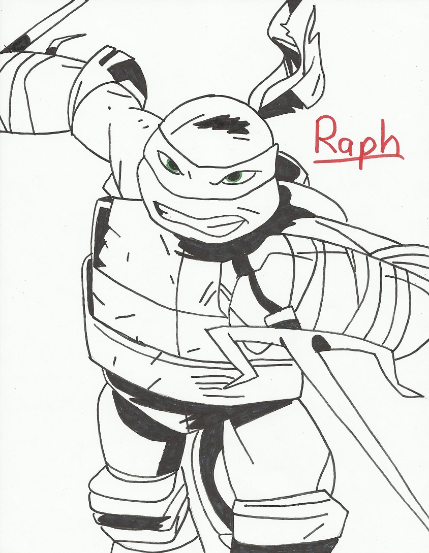 844x1089 Tmnt Coloring Pages Lineart String Art At Tmnt