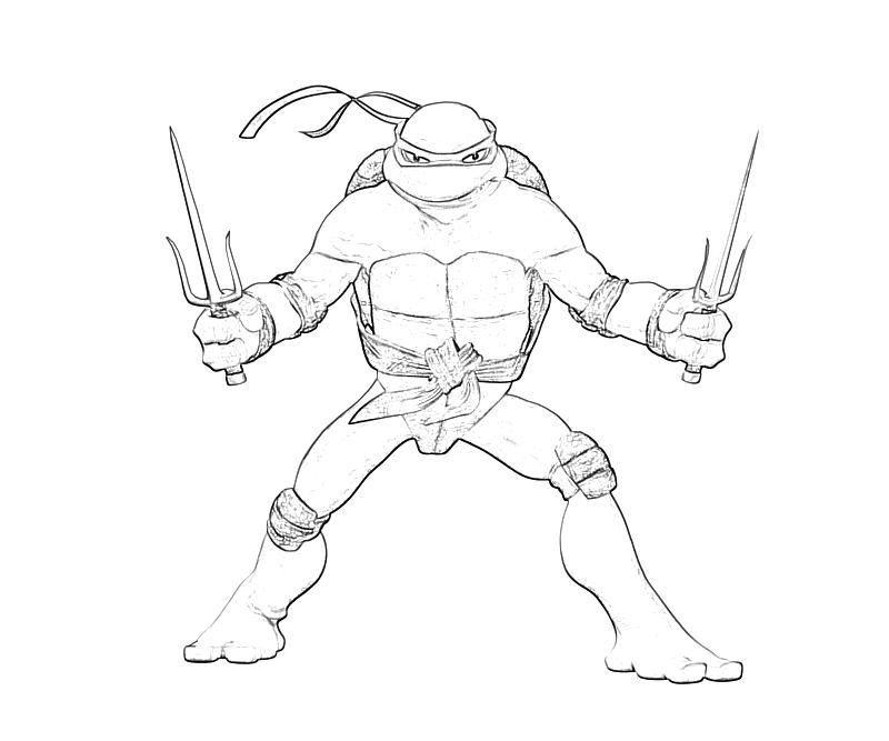 800x667 Teenage Mutant Ninja Turtles Raphael Coloring Pages Teenage Mutant