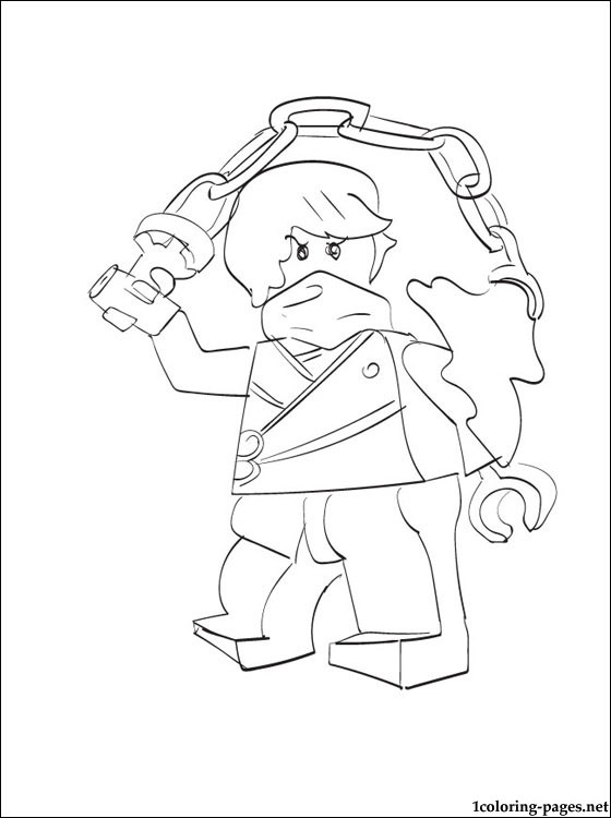 560x750 Lego Ninjago Cole Printable Page Coloring Pages