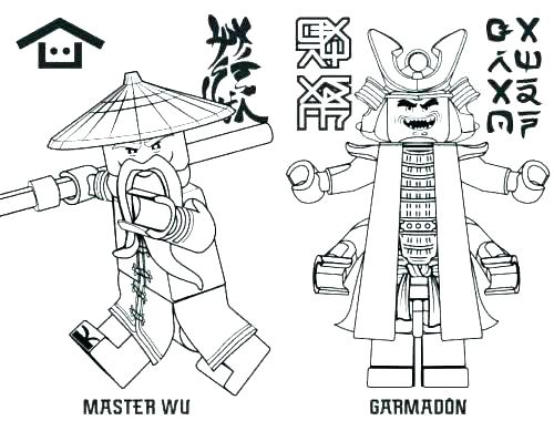 500x389 Ninjago Coloring Games Coloring Page