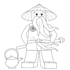 230x230 Top Free Printable Ninjago Coloring Pages Online