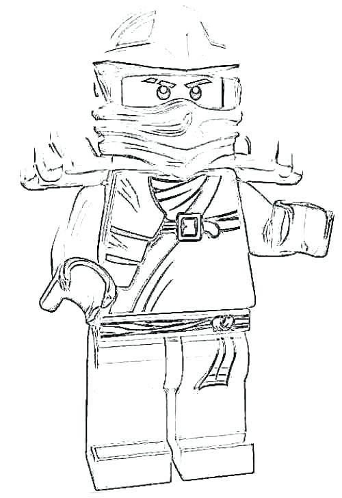 500x728 Ninjago Lloyd Coloring Pages