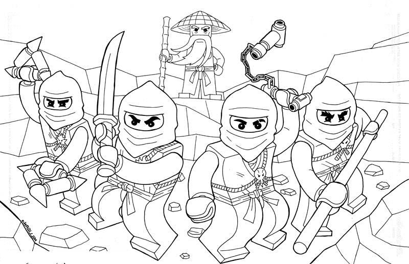 800x517 Ninjago Coloring Pages Zane Ekids Pages