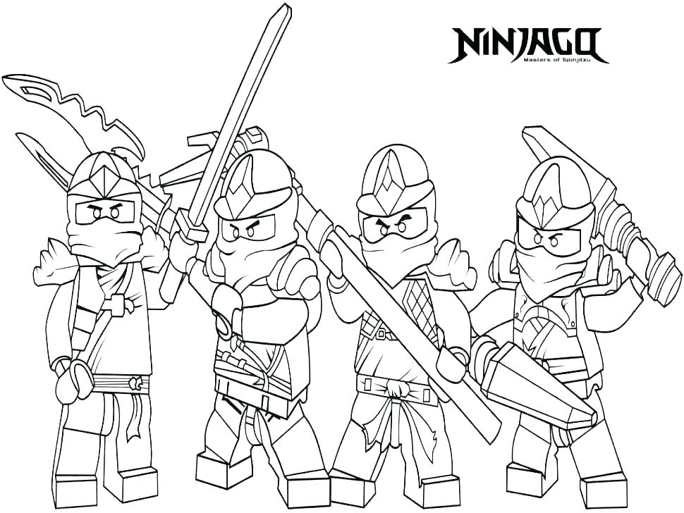 970x728 Ninjago Dragon Coloring Pages