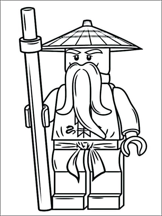 568x758 Ninjago Jay Para Colorear Color Coloring Pages Printable Coloring
