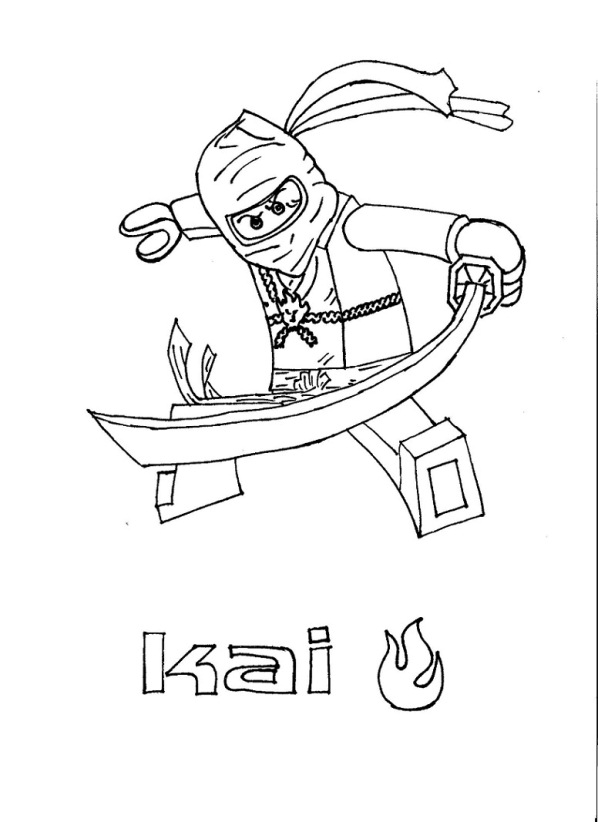 598x822 Kids N Coloring Pages Of Lego Ninjago