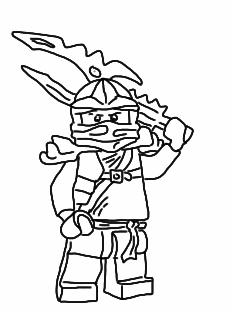 768x1024 Lego Ninjago Coloring Pages