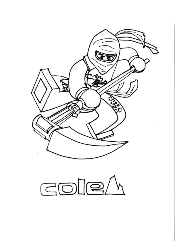 597x821 Kids N Coloring Pages Of Lego Ninjago