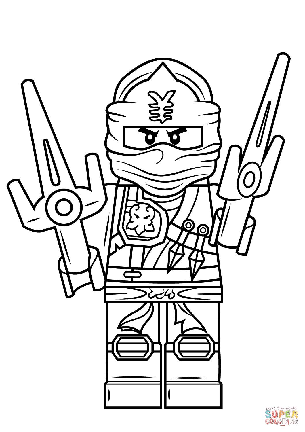 1060x1500 Lego Ninjago Jay Coloring Page Pages