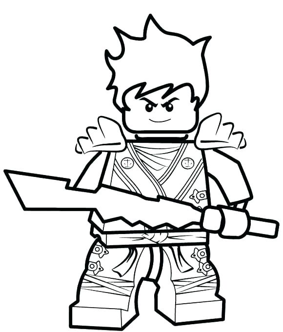 580x681 Ninjago Coloring Book