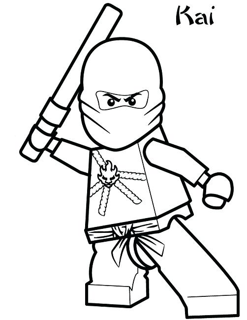 502x650 Printable Coloring Pages Of Ninjago