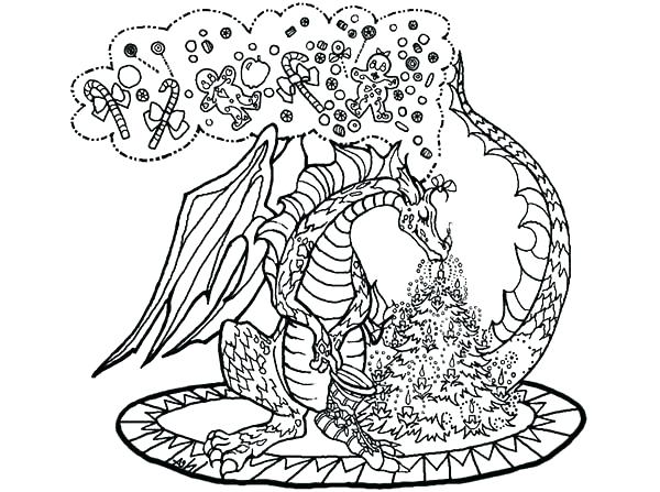 600x447 Ninjago Dragon Coloring Pages Dragon Coloring Pages Dragon